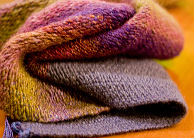 Woven Scarf by LollyKnit
