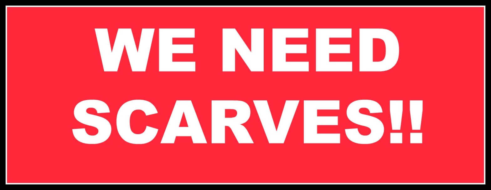 "We need scarves" image
